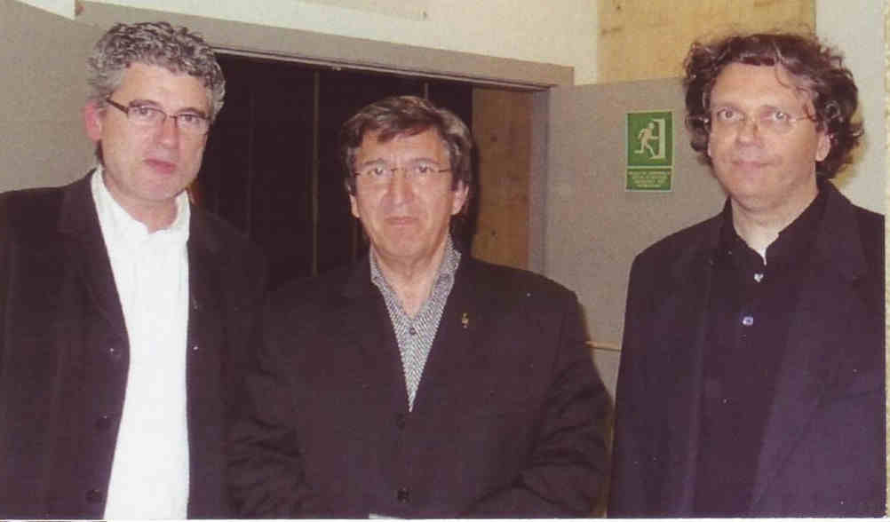 con Jose Luis Galiana y Manuel Galduf